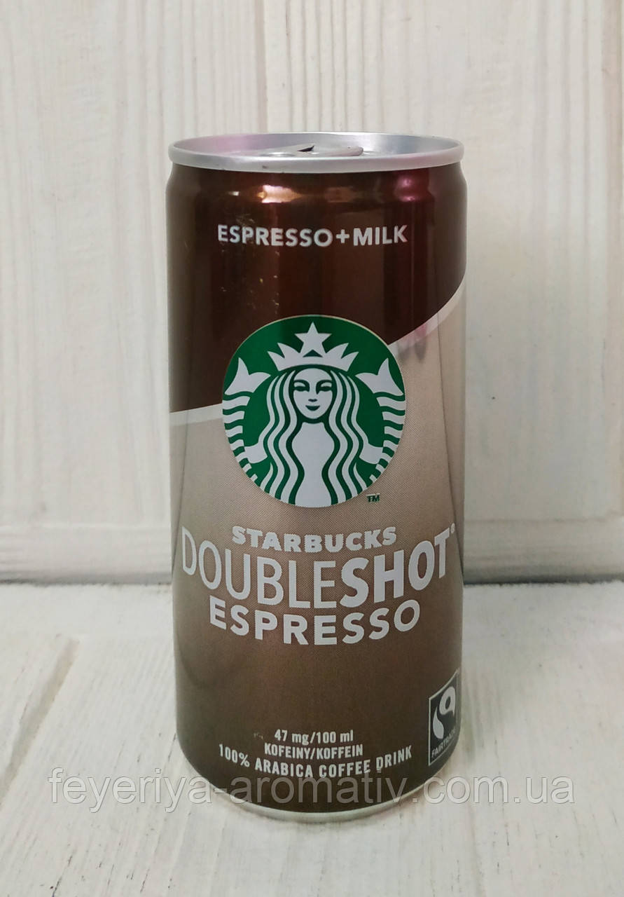 Кофейный напиток Starbucks Doubleshot Espresso + Milk 200ml (Дания)