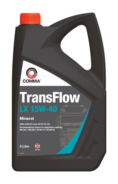 

Моторное масло COMMA TRANSFLOW XP 20W50 5L