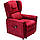 Кресло подъемное с двумя моторами, BERGERE (красного цвета), фото 2