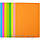 Цветной картон и бумага для аппликаций 8+8 листов А4 (неоновая, двусторонняя), фото 2