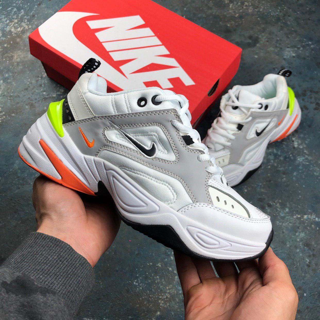 

Nike M2K Tekno White Multi | кроссовки женские и мужские; белые - серые - салатовые; осенние / весенние 42eur - 26.5cm, Белый