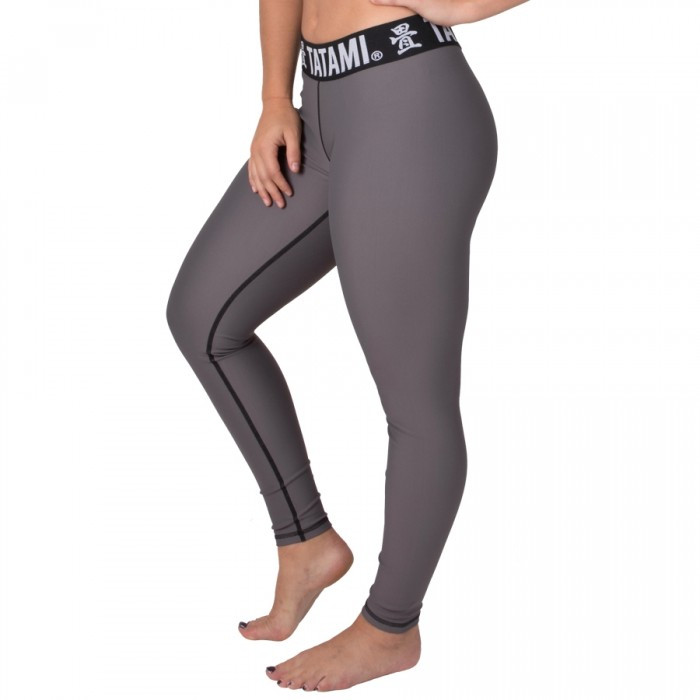 

Женские компрессионные штаны TATAMI Graphite Minimal Leggings M, Серый