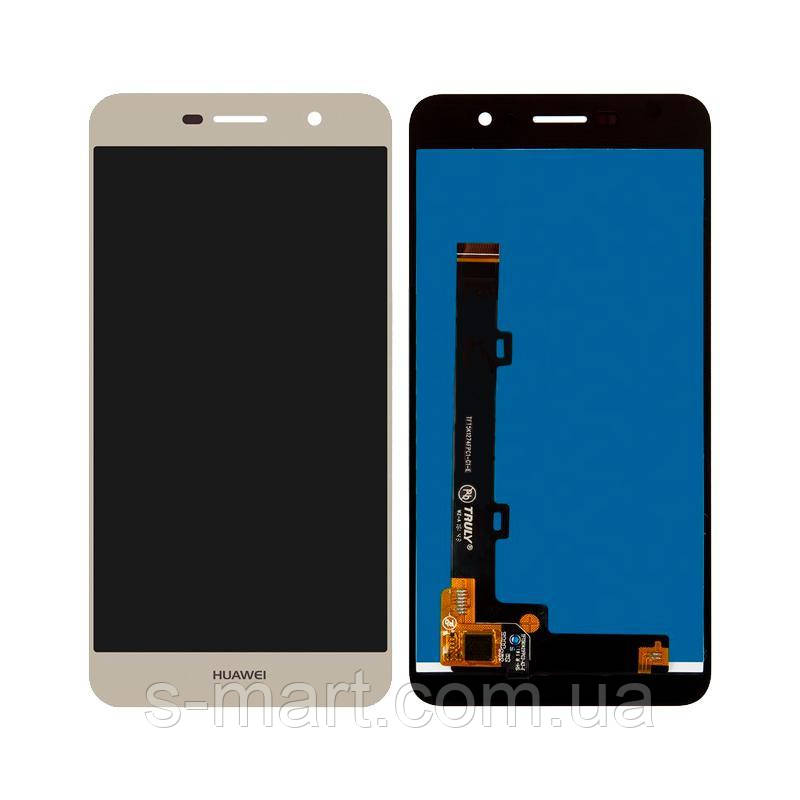 

Дисплей (модуль) на Huawei Y6 Pro + сенсор золотой