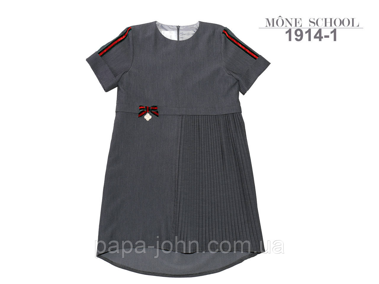 Сукня текстиль ТМ Моне колір сірий р. 122 134 146 152