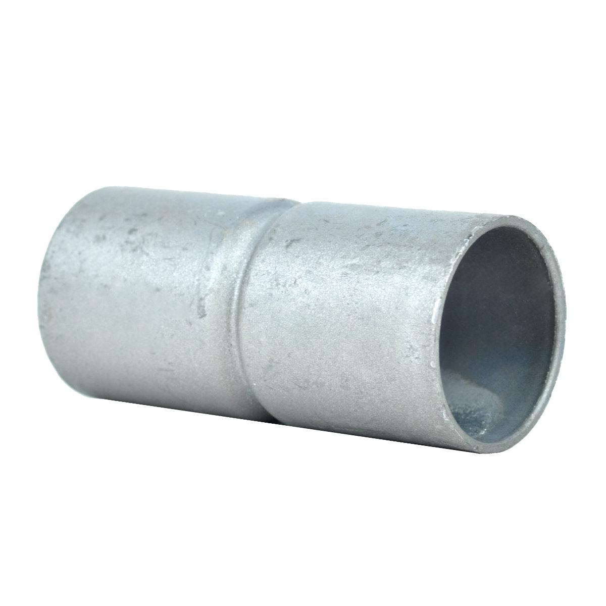 Муфта безрізьбова для труби; сталь лакована шар цинку 60-100мкм стійкість корозії- 2 кат.; упаковка 25 шт