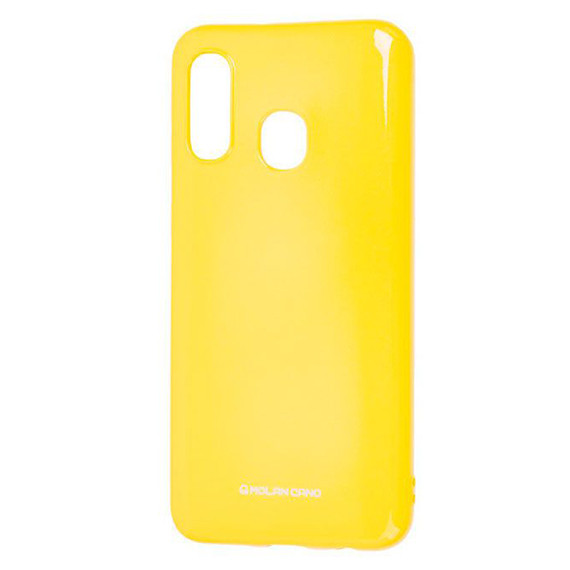 

TPU чехол Molan Cano Glossy для Samsung Galaxy A40 (A405F) Желтый