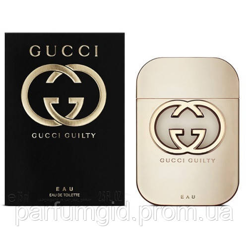 Gucci Guilty Eau EDT 75ml (туалетная вода Гуччи Гилти О), цена 243 грн.,  купить в Киеве — Prom.ua (ID#1017160343)