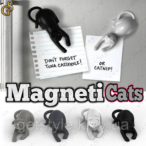 

Магниты на холодильник - "MagnetiCats" - 4 шт.