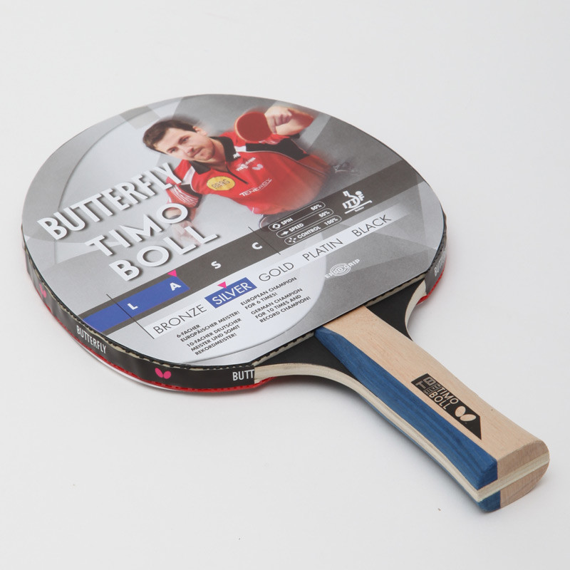 

Ракетка для настольного тенниса BUTTERFLY TIMO BOLL SILVER