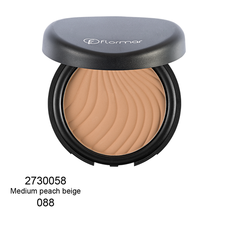 

Компактная пудра Flormar, 088 Medium Peach Beige, 11 g