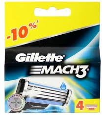 

Сменные картриджи Gillette Mach 3, 8шт