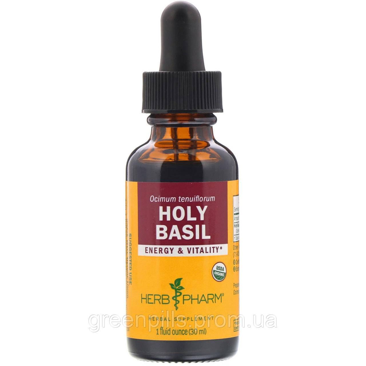 

Herb Pharm, Holy Basil, 1 fl oz (30 ml)