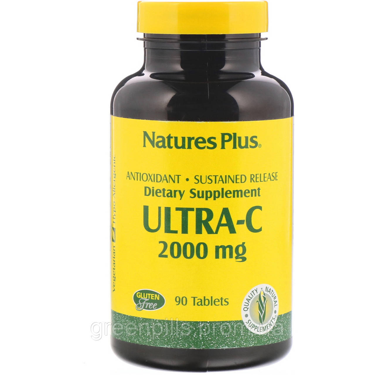 

Natures Plus, Ultra-C, 2,000 mg, 90 Tablets