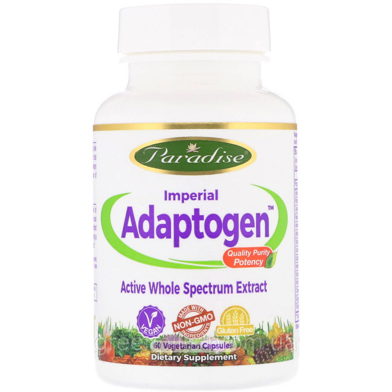 

Paradise Herbs, Imperial Adaptogen, 60 Vegetarian Capsules