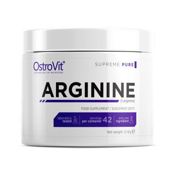 

Аминокислота L-аргинин HCL OstroVit Arginine (210 g, pure)