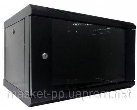 

Шкаф настенный 9U 600x450 разборной (WMNC-9U-FLAT-BLACK) чёрный