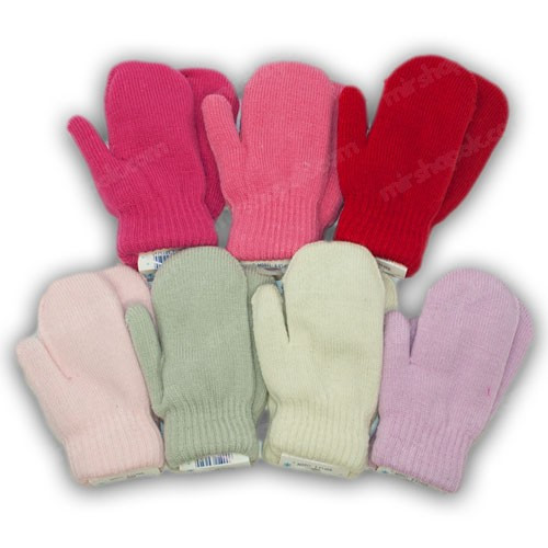 Дитячі рукавиці утеплені, р. 15 (7-8 років), виробник Польща