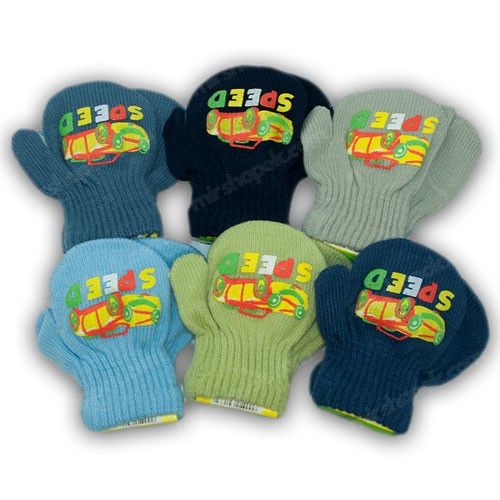 Дитячі рукавиці для малюків, р. 10 (0-6 міс), виробник Польща