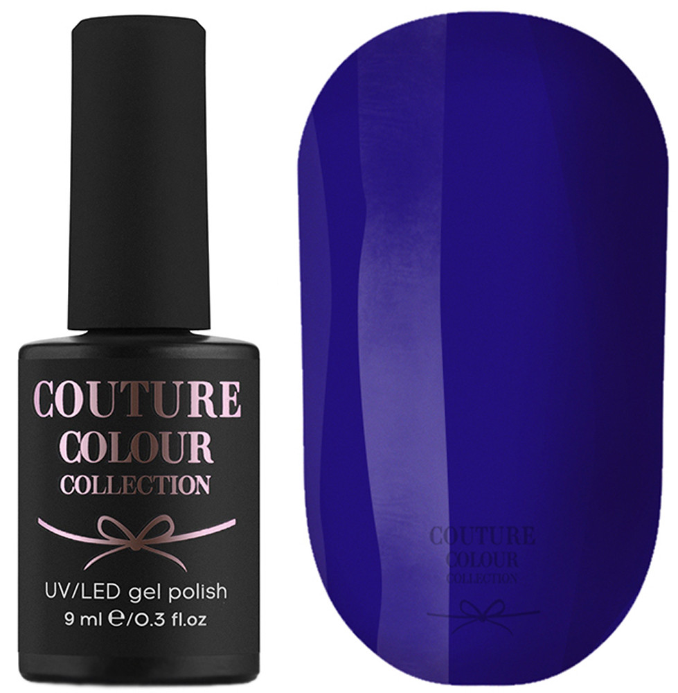 

Гель-лак для ногтей Couture Colour №060 Плотный глубокий синий (эмаль) 9 мл