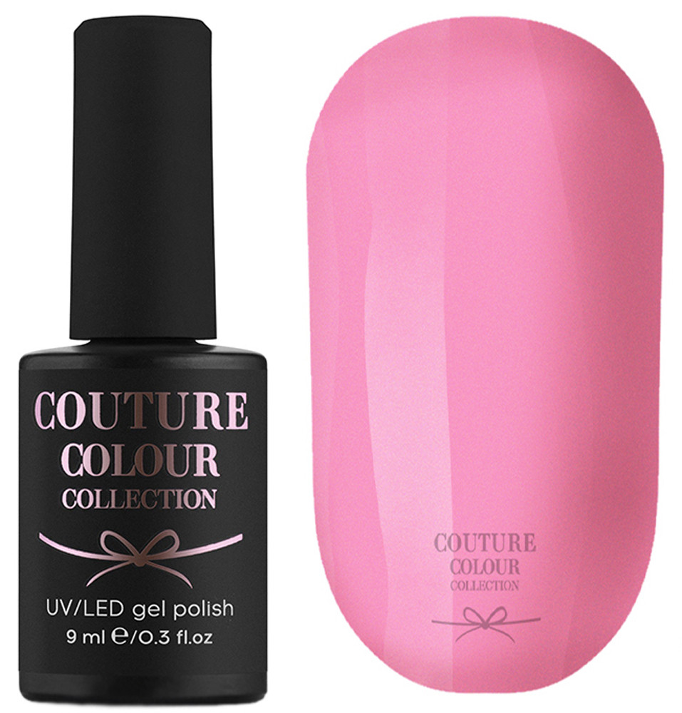 

Гель-лак для ногтей Couture Colour №110 Плотный неоновый розовый (эмаль) 9 мл