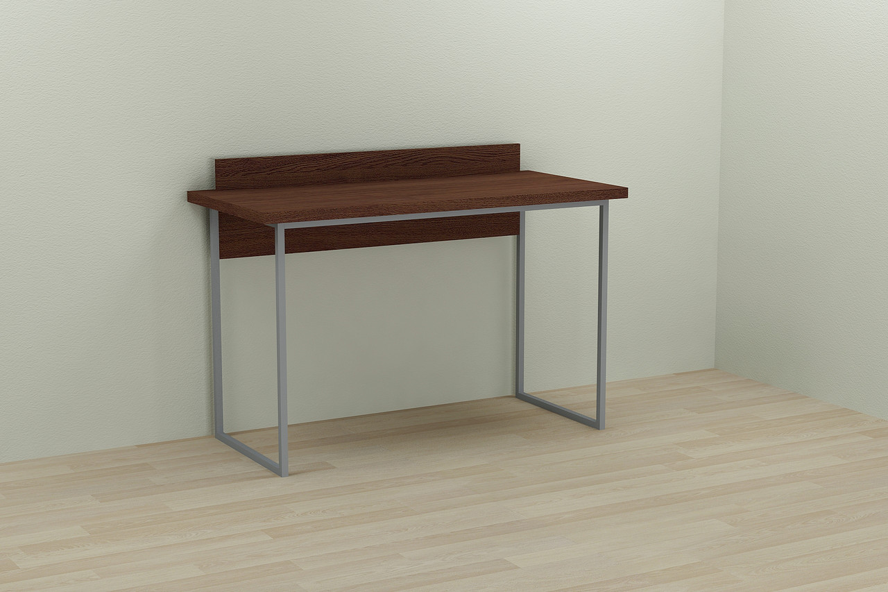 

Письменный стол Ferrum Скай 75x140x60 серый ДСП Венге 32мм