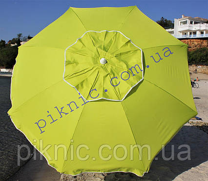 пляжный зонт 2 м клапан и наклон плотная ткань тканевый чехол зонтик для пляжа от солнца лимон