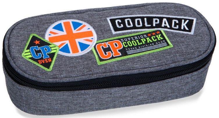 

Школьный пенал Coolpack Campus B62052 серый