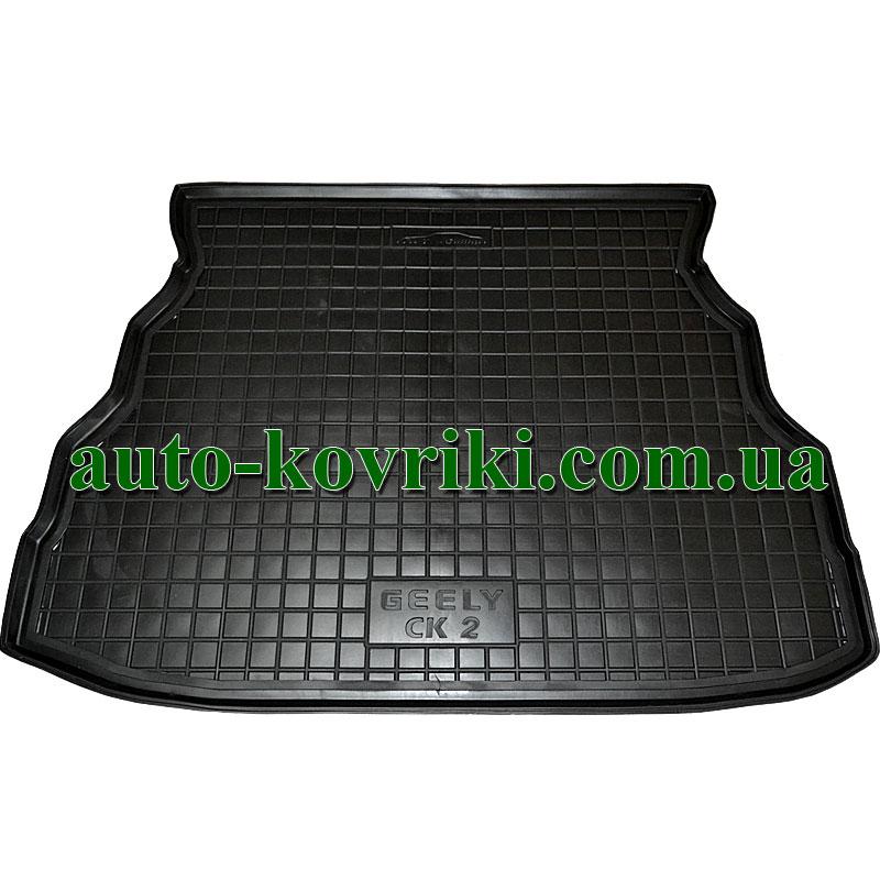 

Коврик багажника резиновый Chevrolet Geely CK2 2009- (Avto-Gumm), Черный