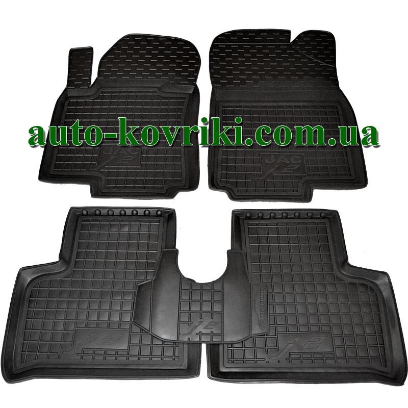 

Резиновые коврики в салон JAC J2 2009- (Avto-Gumm), Черный