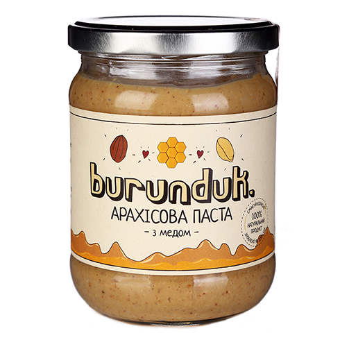 Арахісова паста з медом Burunduk 450 грамм УкраинаНет в наличии