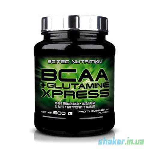 

БЦАА Scitec Nutrition BCAA + Glutamine Xpress (600 г) скайтек экспресс с глютамином citrus mix