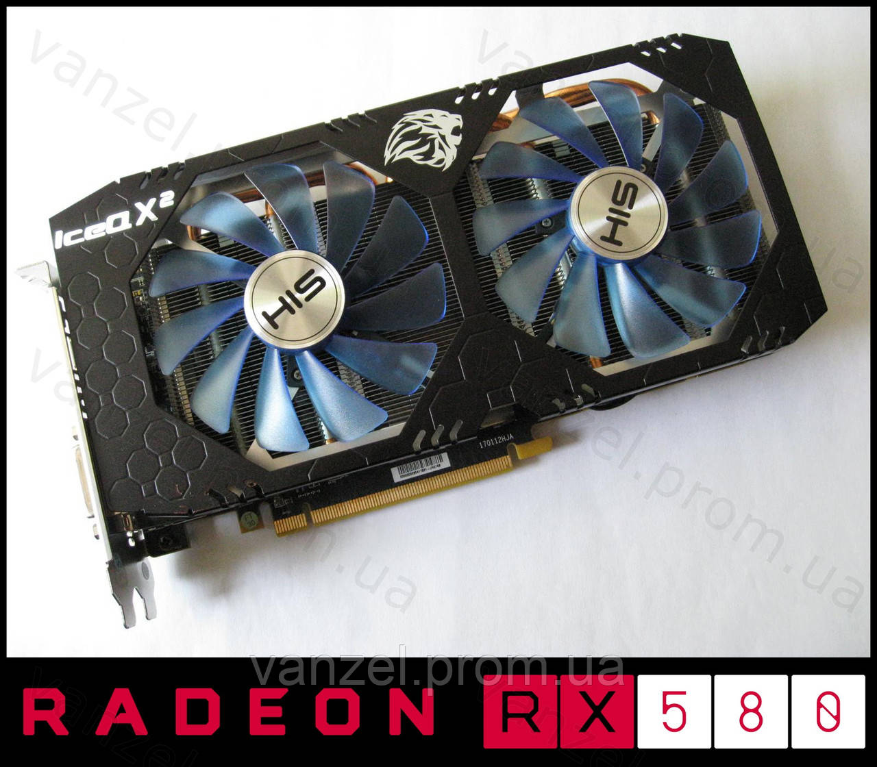 HIS Radeon RX 580 4GB GDDR5 256-bit 