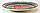 Ляган (узбецька тарілка) 42х5см для подачі плову керамічний (ручна розпис) (варіант 10), фото 2