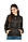 ✔️ Куртка жіноча демісезонна Діана 44-48 розміру чорна, фото 4