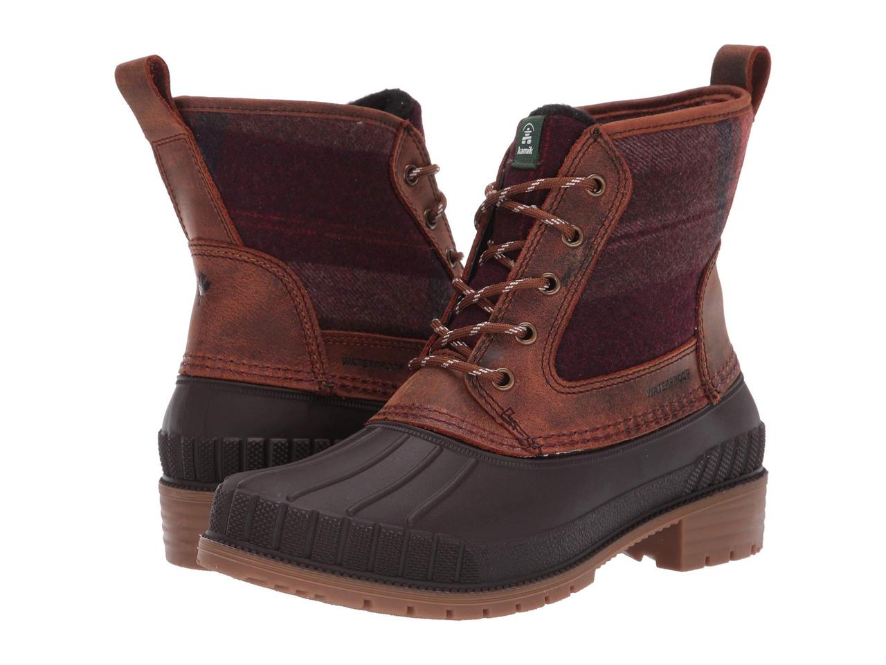 

Ботинки/Сапоги (Оригинал) Kamik Sienna Mid Dark Brown