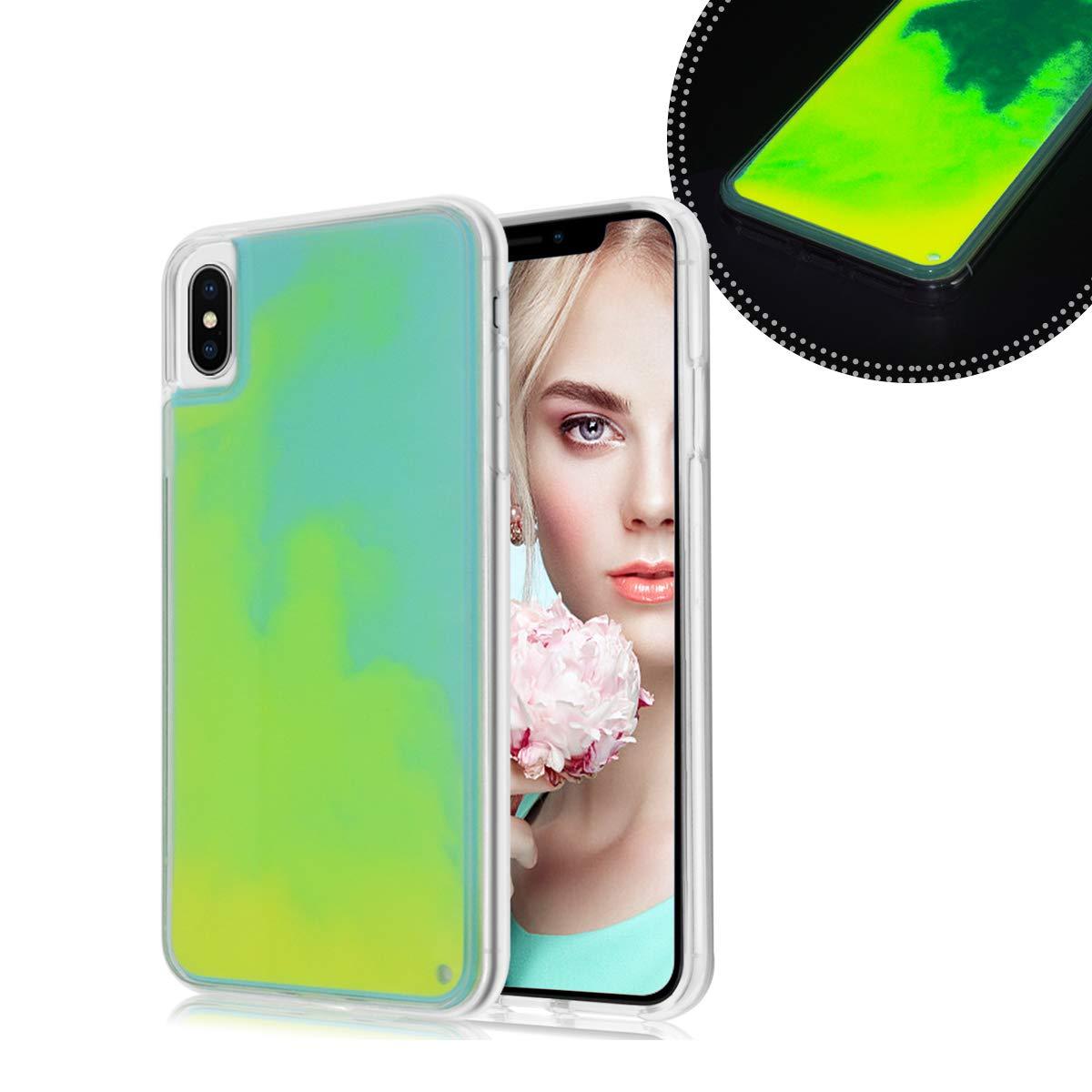 

Чехол накладка xCase для iPhone X/XS Neon Case yellow, Желтый