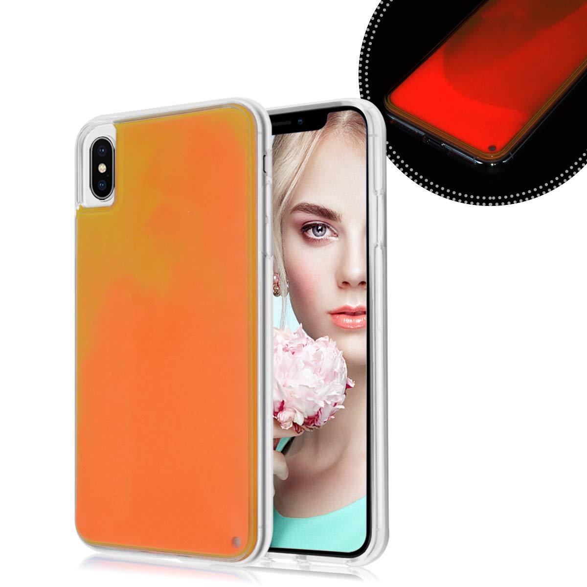 

Чехол накладка xCase для iPhone X/XS Neon Case orange, Оранжевый