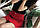 Жіноча спідниця-трапеція Coardiarn на гудзиках з кишенями червона S, фото 5