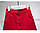Жіноча спідниця-трапеція Coardiarn на гудзиках з кишенями червона S, фото 6