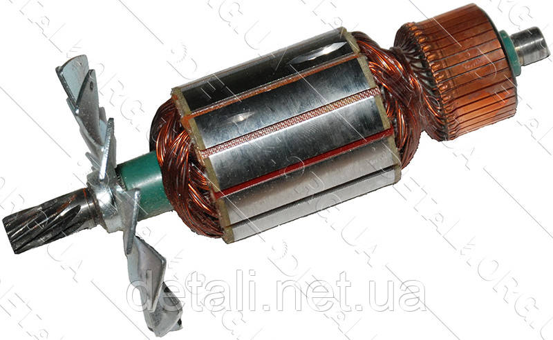 

Якорь Электропила цепная Makita 5016B/РТ 2501 POWERTEC (168*49 9-з/лево) аналог 514557-0