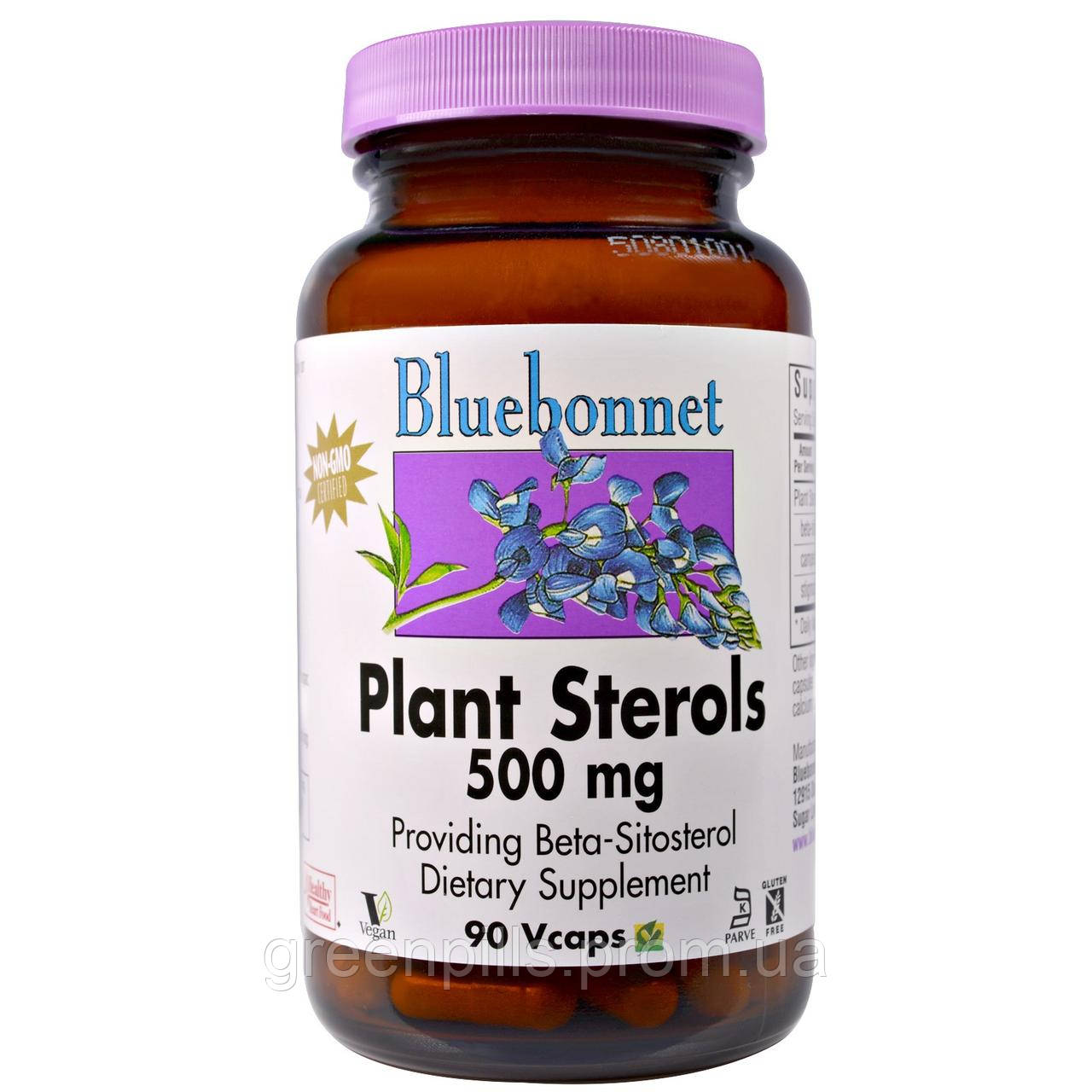 

Bluebonnet Nutrition, Plant Sterols, 500 mg, 90 VCaps