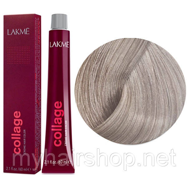 

Краска для волос LAKME Collage 10/22+ Очень светлый блондин интенсивный фиолетовый яркий