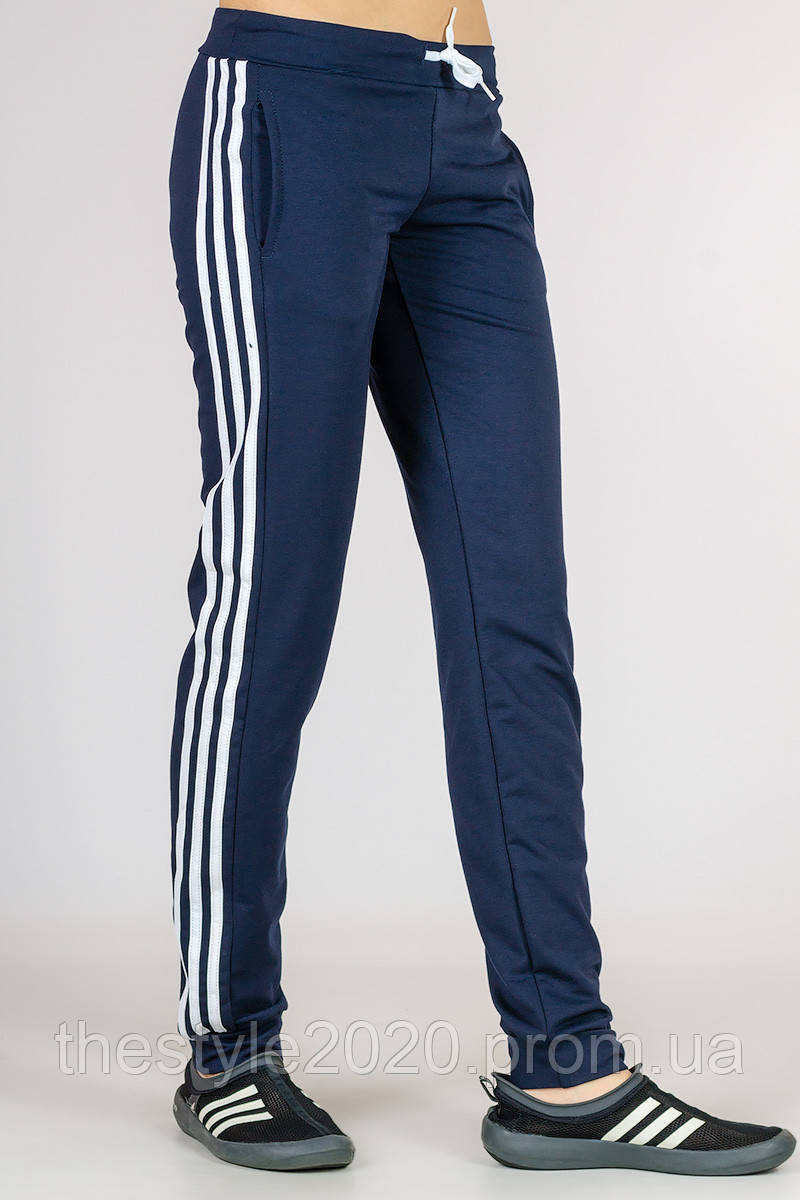 

Спортивные штаны женские Classic (синие) размеры:S, M, L, XL, 2 XL, Синий