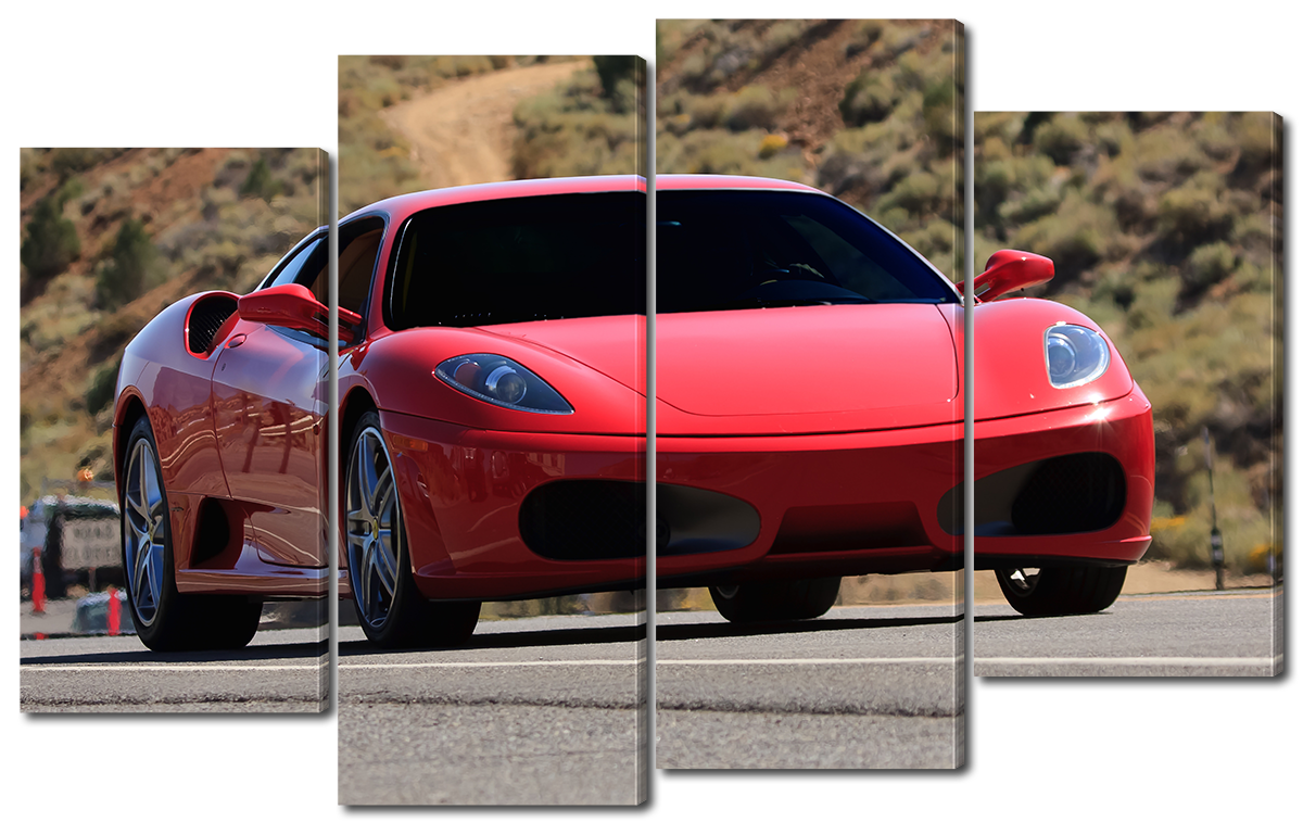 

Модульная картина Interno Холст Феррари F430 94x56см (R1603S)
