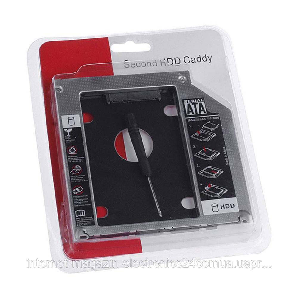 

Карман для HDD Caddy 12 7мм