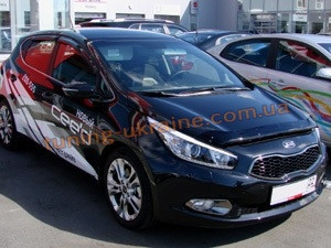 

Дефлекторы капота Sim для Kia Ceed 2012-15