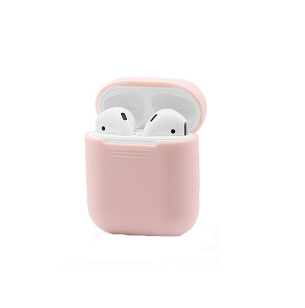 

Чехол ARM силиконовый для AirPods 2 pink sand, Светло-розовый