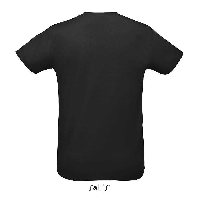

Спортивная футболка унисекс SOL'S SPRINT, Черный