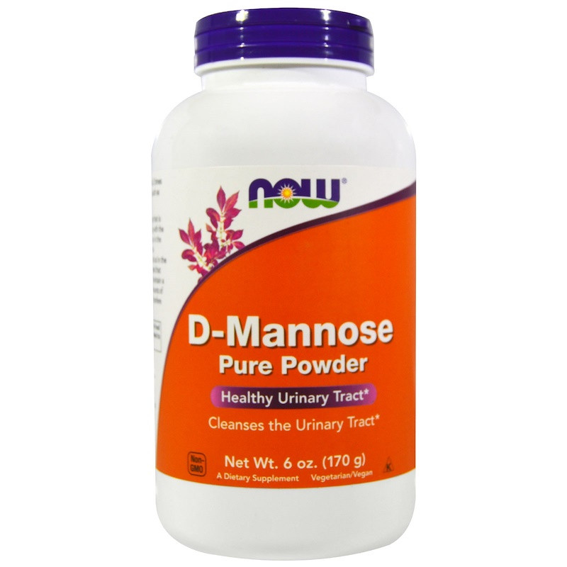 

D-манноза NOW Foods "D-Mannose Pure Powder" чистый порошок (170 г)