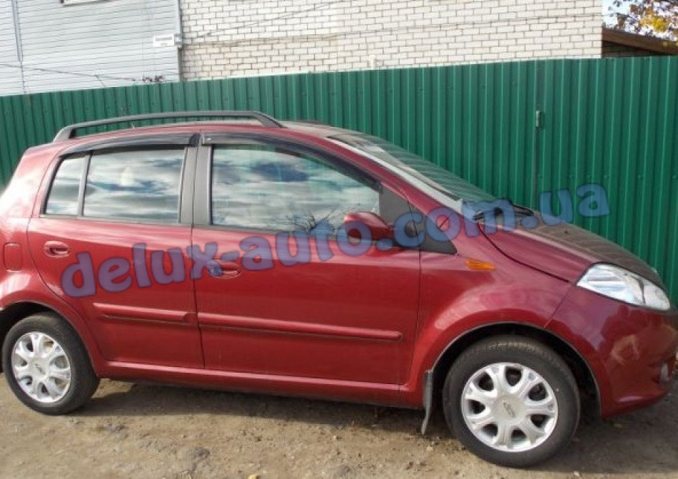 

Ветровики Cobra Tuning на авто Chery Kimo Hb A1 2006 Дефлекторы окон Кобра для Чери Кимо Хэтчбек А1 2006
